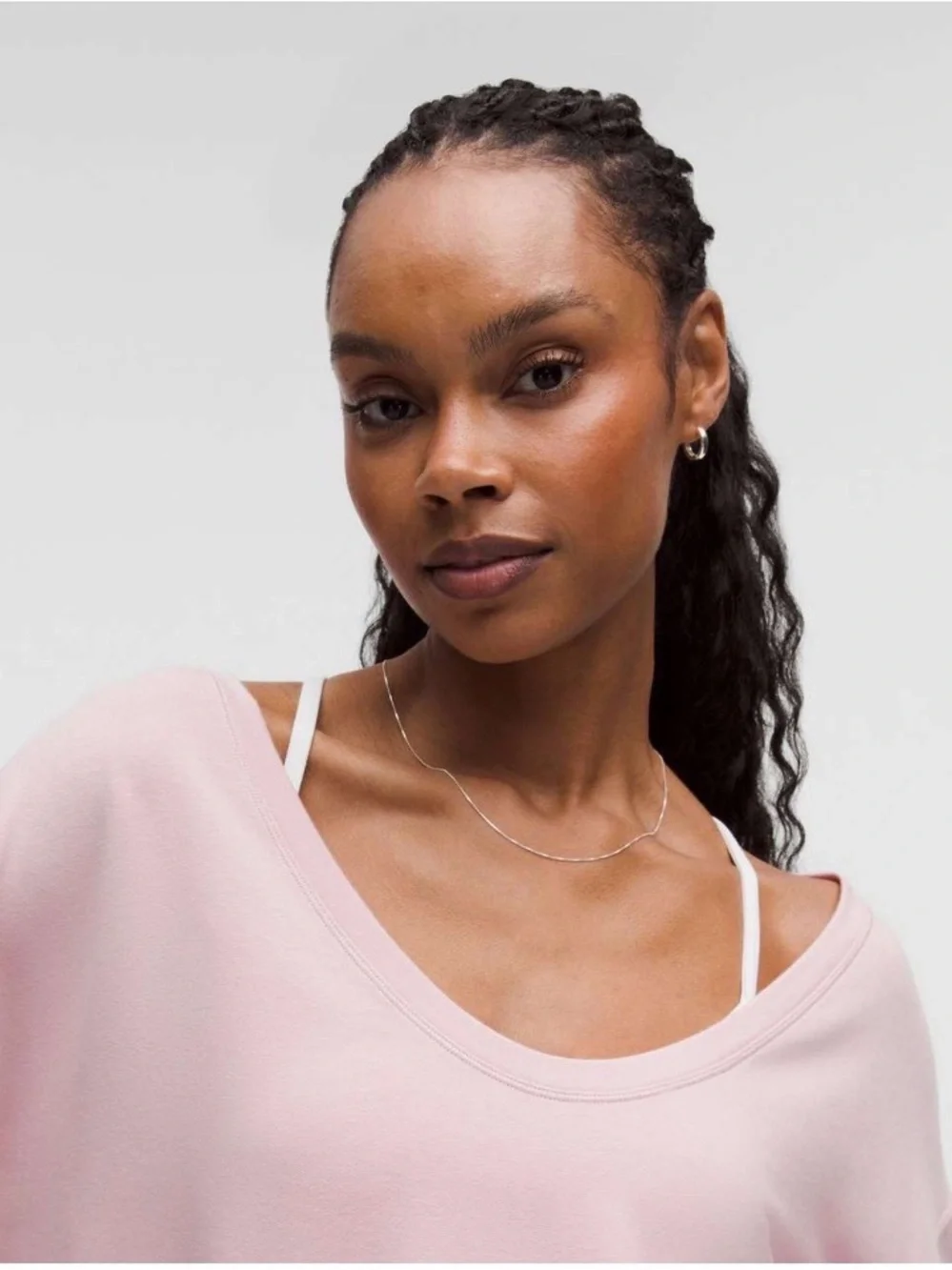 Lululemon BeCalm Scoop-Neck Pullover Pink Haze